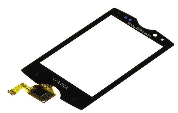 Сенсор (тачскрин) Sony Ericsson SK17i Mini Pro черный 00557 фото