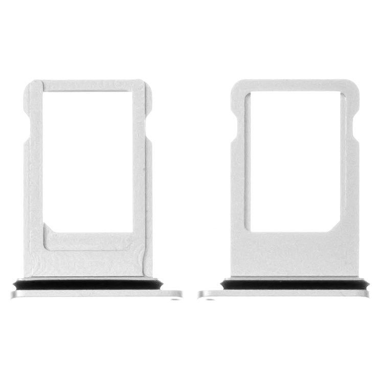Держатель SIM-карты Apple iPhone 8 Plus белый 08733 фото