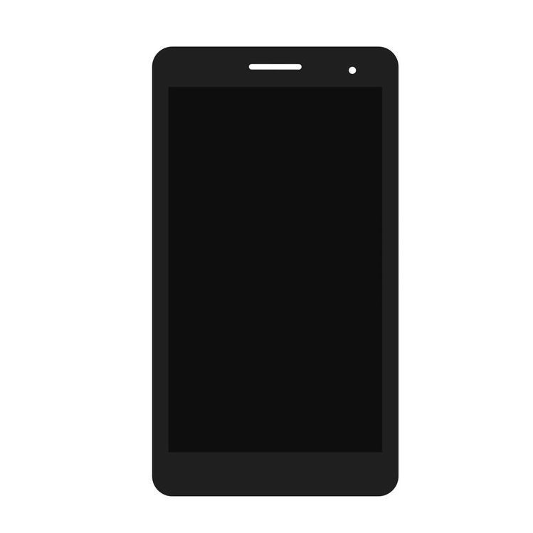 Дисплей для Huawei MediaPad T1 7.0" T1-701u с рамкой черный, с желтым шлейфом 22471 фото