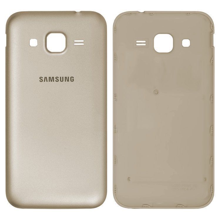 Задняя крышка для Samsung G360H Galaxy Core Prime, G361F золотая 07672 фото