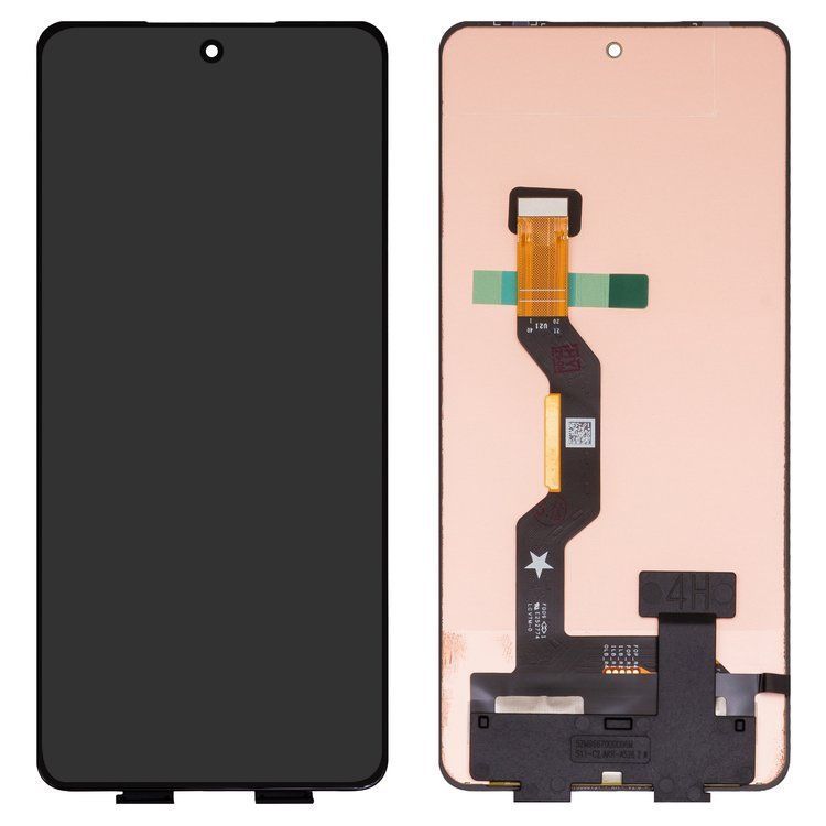 Дисплей для Motorola XT2527 Moto G86, Moto G86 Power черный OLED Хайкопия 33407 фото