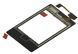 Сенсор (тачскрин) Nokia Asha 503 Dual Sim черный 01580 фото 2