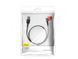 Кабель Baseus Halo Cable Lightning 2.4A (0.25m) Black (CALGH-D01) 20264 фото 1