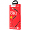 Кабель Hoco U39 (1,2 метра) MicroUSB красно-черный 20102 фото 1