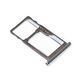Держатель Sim-карты и карты памяти Meizu M5s (M612) темно-серый 22123 фото
