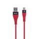 Кабель Hoco U38 Flash for Oppo 4A (1.2 метра) MicroUSB Red 13310 фото 2
