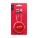 Кабель Hoco U38 Flash for Oppo 4A (1.2 метра) MicroUSB Red 13310 фото 1