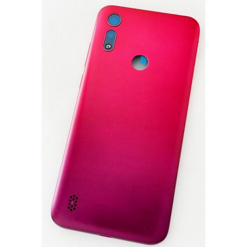 Задня кришка для Motorola XT2053 Moto E6s червона 04451 фото