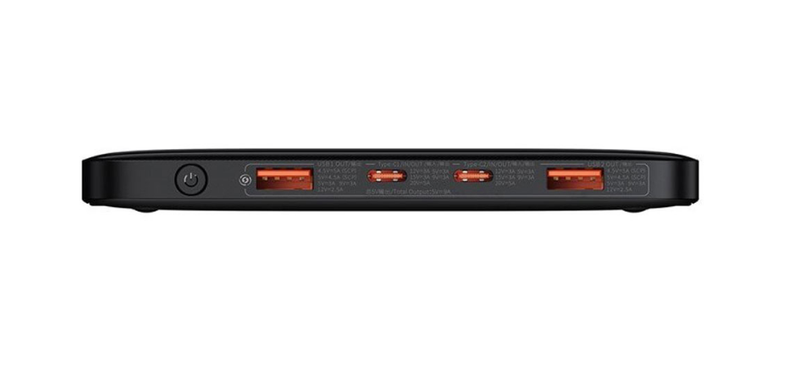 Зовнішній акумулятор (Повербанк) Baseus Blade Power Digital Display Fast Charging Power bank 20000mAh 100W Black (PPDGL-01) 26476 фото