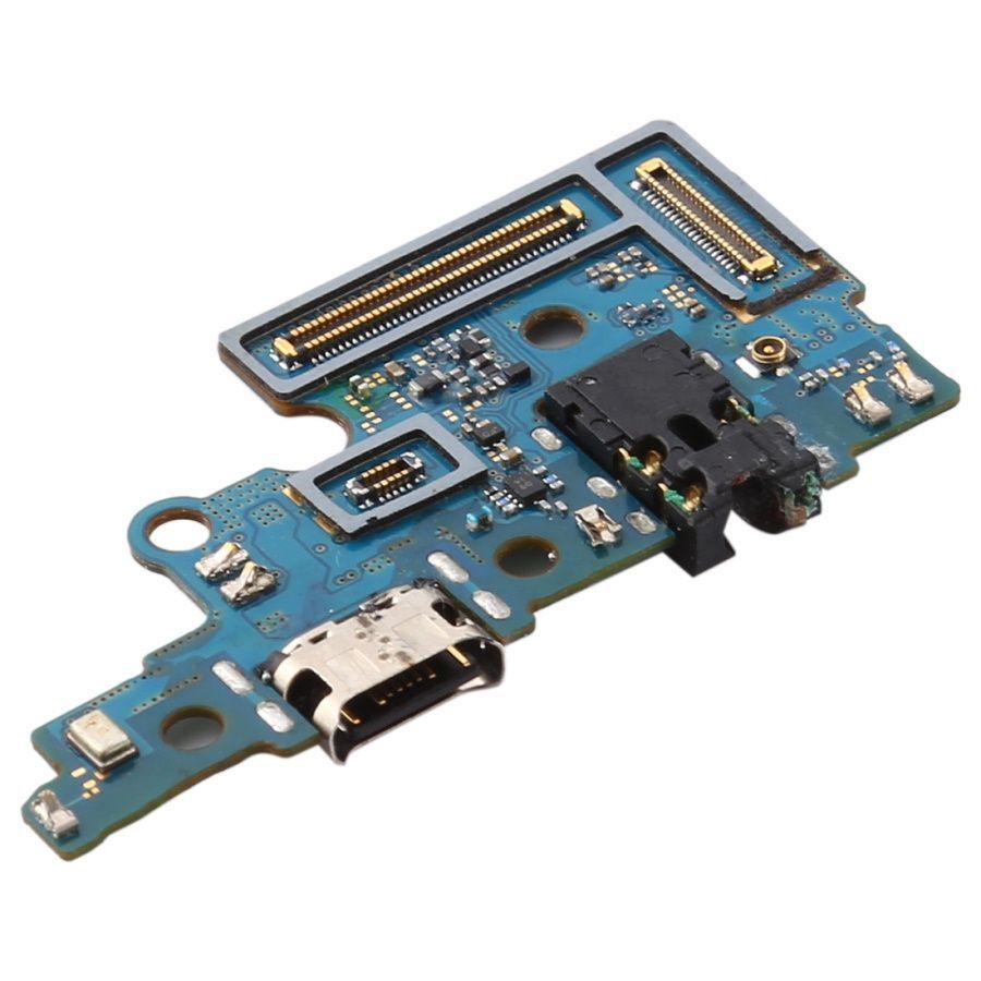 Нижняя плата для Samsung A705F Galaxy A70 2019 с разьемом зарядки, разьемом наушников, микрофоном 16113 фото