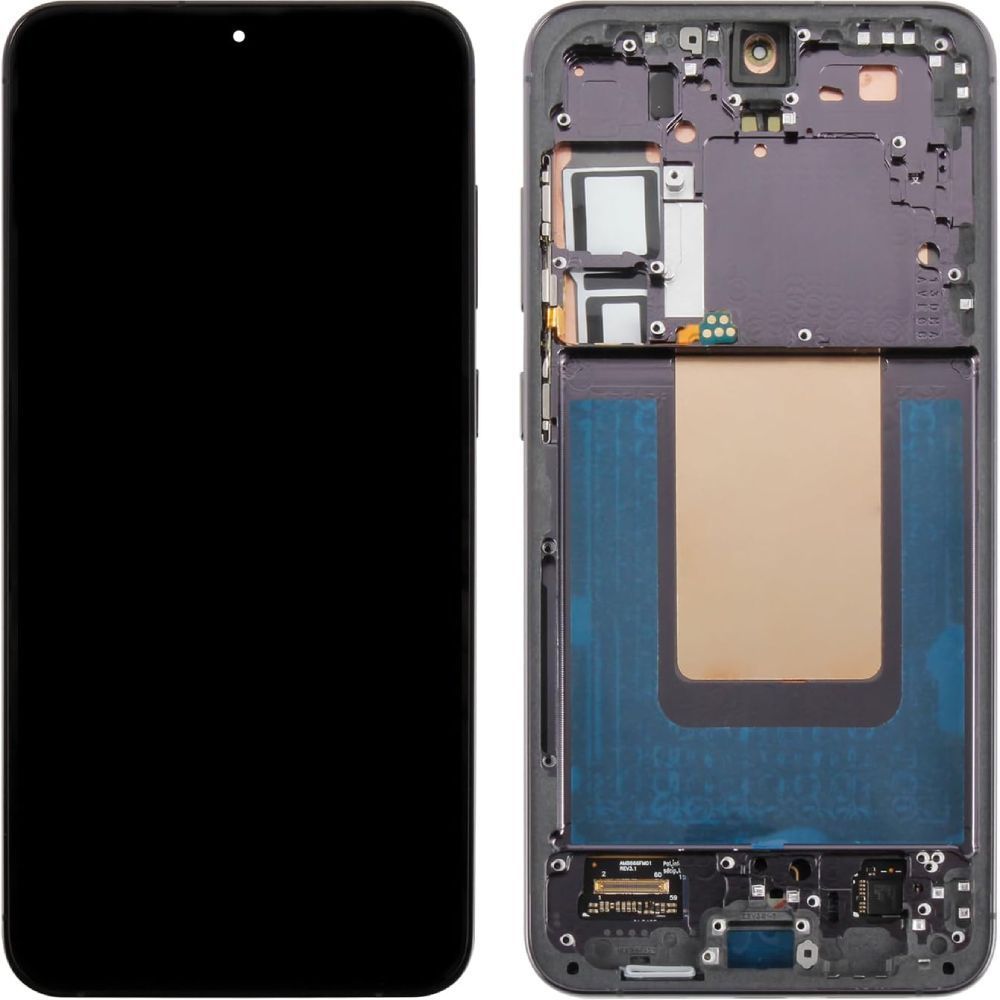 Дисплей для Samsung S926 Galaxy S24+ с рамкой серый Onyx Black, OLED Хайкопия 31601 фото
