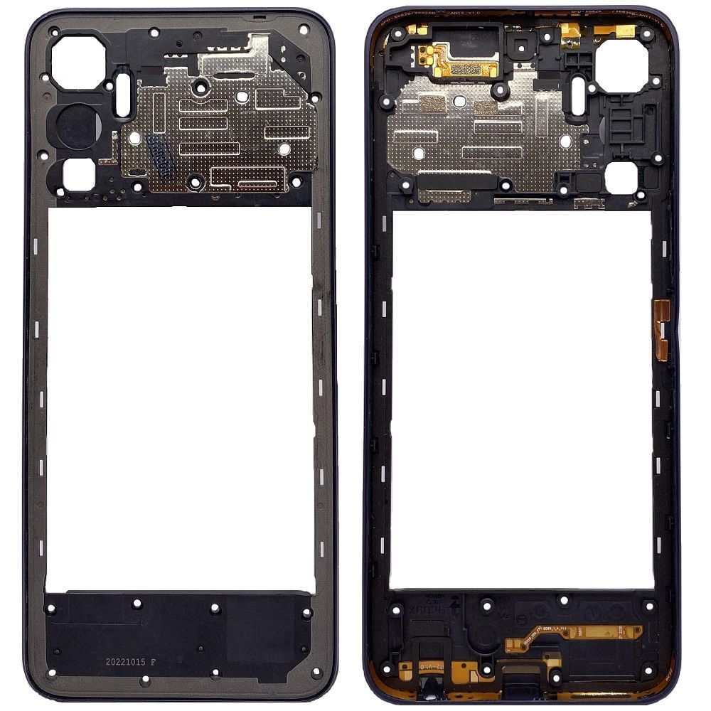 Рамка корпусу Infinix Hot 20 X6826, X6826B, X6826C чорна, Sonic Black 33558 фото