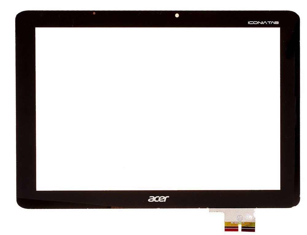 Сенсор (тачскрин) Acer A510 Iconia Tab, A511 Iconia Tab, A700 Iconia Tab, A701 Iconia Tab черный 00842 фото