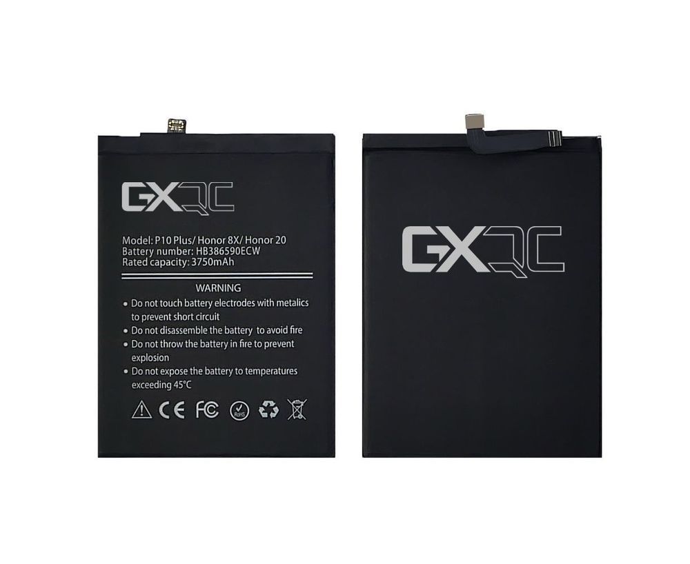 Аккумулятор GX HB386589EBC, HB386589ECW для Honor 8X, Honor V10, Honor Play, Huawei Nova 3, Mate 20 Lite, P10 Plus 3750 mAh 25768 фото