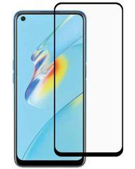 3D Защитное стекло для Realme C25 RMX3265, C25s RMX3195, Oppo A16, A16s черное 29255 фото