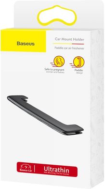 Автомобильный ароматизатор Baseus Paddle Car Air Freshener черный (SUXUN-BP01) 17422 фото