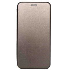 Чехол-книжка Premium Case Ulefone S1,S1 Pro под кожу серый 16778 фото
