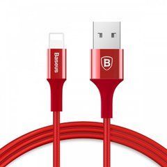 Кабель Baseus Shining Lightning Cable 2.0A (1m) Red (CALSY-09) 18058 фото