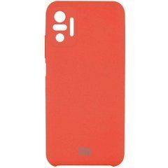 Чехол силиконовый Silicone Case для Xiaomi Redmi Note 10 Pro (2020) Apricot 23879 фото