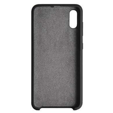 Чехол силиконовый Silicone Case для Xiaomi Redmi 7A Black 17401 фото