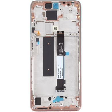 Дисплей для Xiaomi Mi 10T Lite, Redmi Note 9 Pro 5G с рамкой розовый, Rose Gold Beach Оригинал Китай 30719 фото