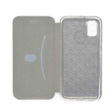 Чехол-книжка Premium Case под кожу Samsung A025 A02s (2021) золотой 21468 фото