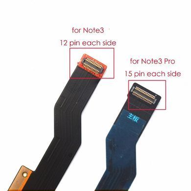 Шлейф для Xiaomi Redmi Note 3 Pro межплатный (15pin) 13908 фото