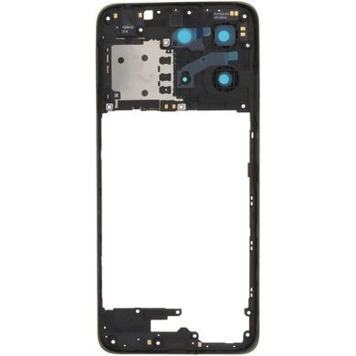 Рамка корпусу Motorola XT2521-3 Moto G15, XT2521-5 Moto G15 Power зелена, Iguana Green со стеклом камеры 33610 фото