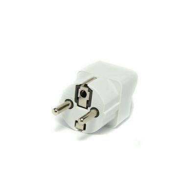 Перехідник мережевий Adapter 220V (Англія) White 26993 фото