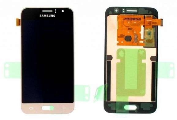 Дисплей для Samsung J120 Galaxy J1 (2016) золотистий (GH97-18224B) Оригінал 07024 фото
