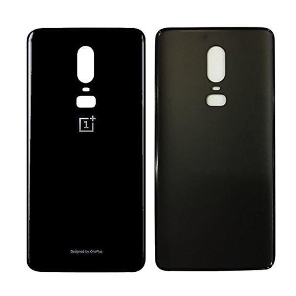 Задняя крышка для OnePlus 6 A6003 черная, Mirror Black 18715 фото