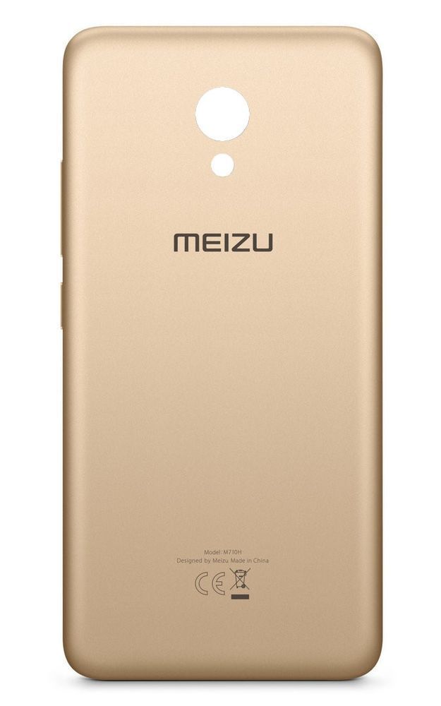 Задняя крышка для Meizu M5c (M710H) золотистая 10760 фото