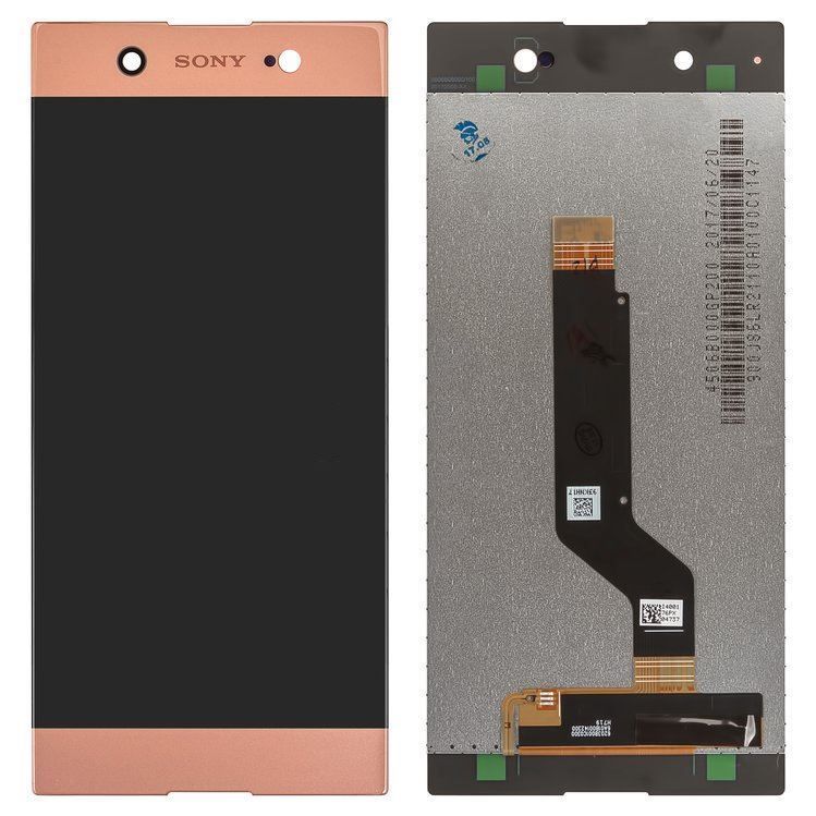 Дисплей Sony G3212 Xperia XA1 Ultra Dual G3221, G3223, G3226 розовый Оригинал Китай 10262 фото