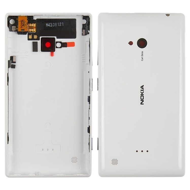 Задняя кришка для Nokia Lumia 720 белая 08657 фото