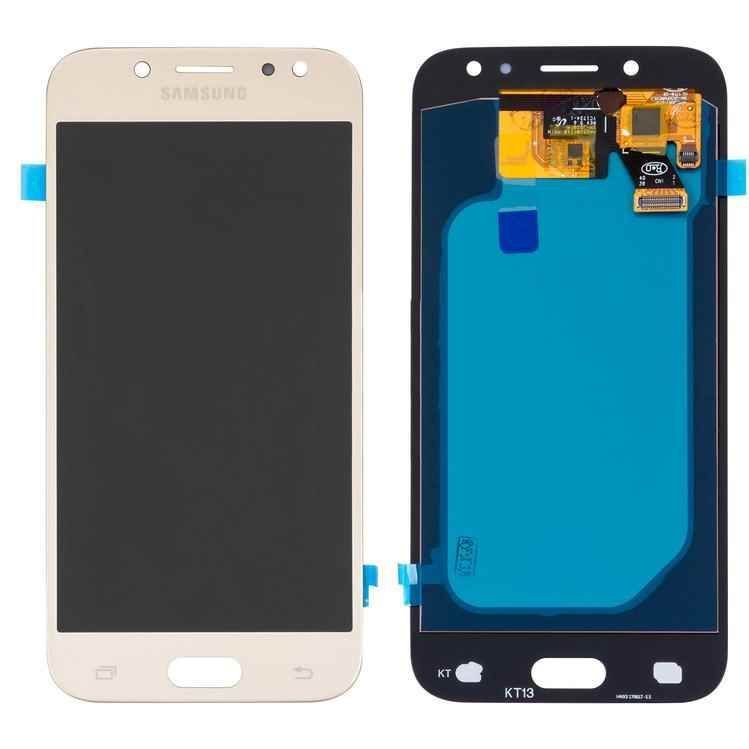 Дисплей для Samsung J530 Galaxy J5 (2017) золотистий AmOLED, Хайкопія 18704 фото