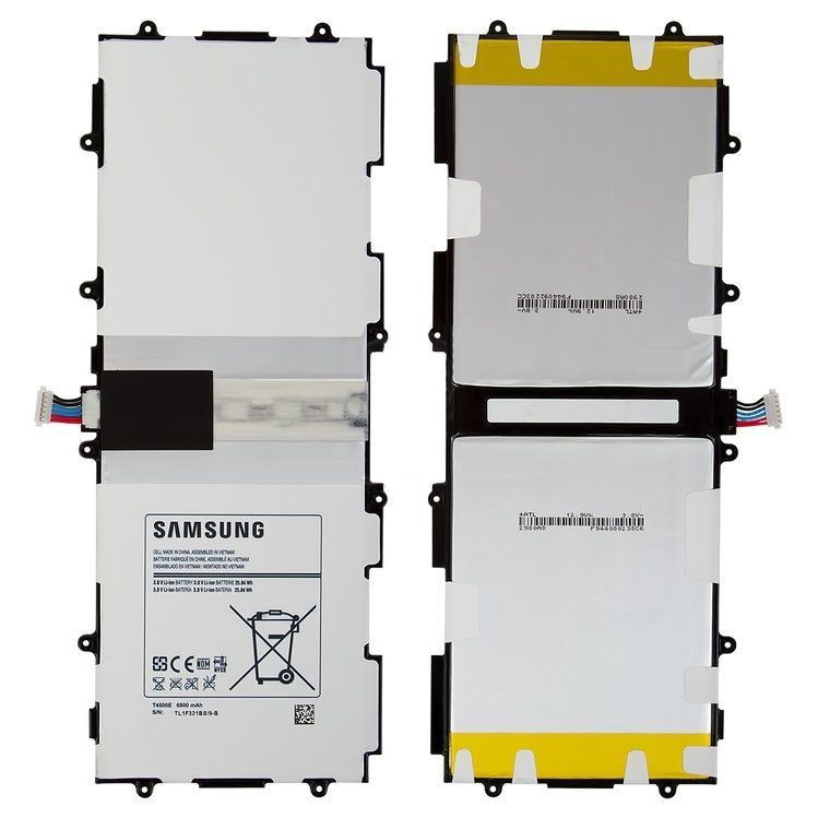 Аккумулятор Samsung T4500E для P5200 Galaxy Tab 3 10.1", P5210, P5220 6800mAh 05448 фото