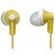 Наушники Panasonic (RP-HJE118GU-Y) Yellow 12932 фото 1