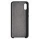 Чехол силиконовый Silicone Case для Xiaomi Redmi 7A Black 17401 фото 2