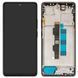 Дисплей для Xiaomi Redmi Note 13 Pro 4G 23117RA68G, 2312FPCA6G, Poco M6 Pro 4G с рамкой черный OLED Хайкопия 32607 фото