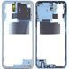 Рамка корпуса Xiaomi Redmi Note 10S M2101K7BG, M2101K7BI, M2101K7BNY, M2101K7BL голубая, Ocean Blue 33811 фото