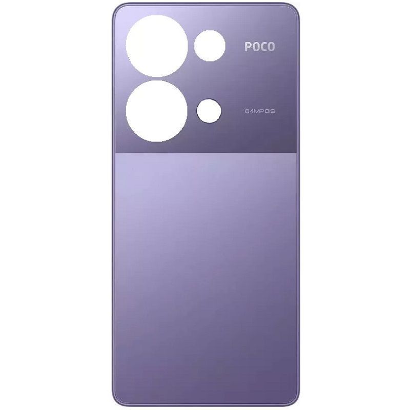 Задня кришка для Xiaomi Poco M6 Pro 2312FPCA6G фіолетова оригінал Китай 30211 фото
