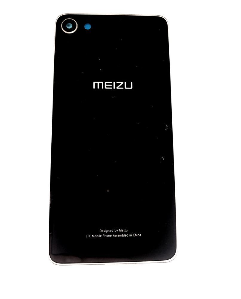 Задня кришка для Meizu U10 чорна зі склом камери Оригінал 22794 фото