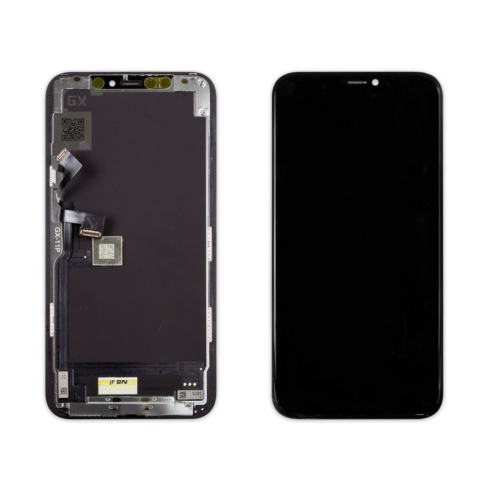 Дисплей для Apple iPhone 11 Pro Max чорний, GX OLED Хайкопія 25137 фото