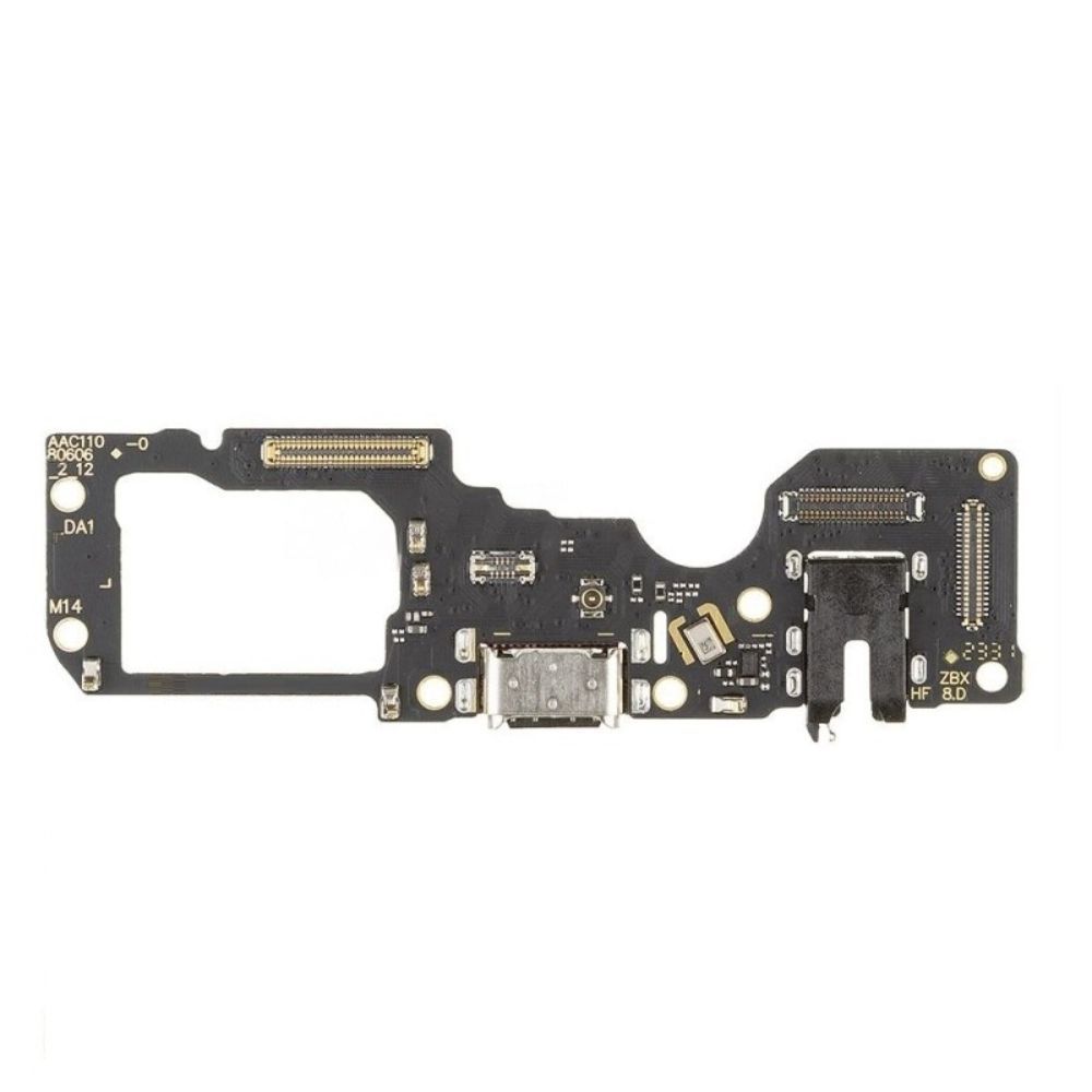 Нижня плата для Oppo A78 4G CPH2565 з розьємом зарядки, розьємом навушників, мікрофоном Оригінал Китай 33158 фото