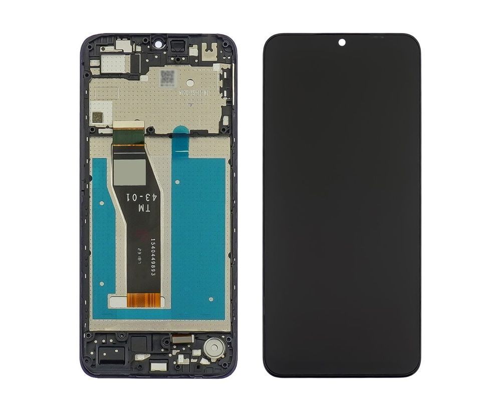 Дисплей для Motorola XT2345 E13 (PAXT0034, PAXT0035) з рамкою чорний Оригінал Китай 29465 фото