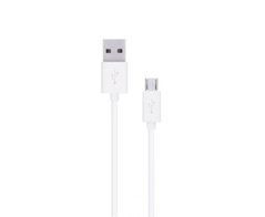 USB кабель для i9500 с удлинённым коннектором Micro 1A 1m белый 26582 фото