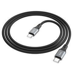 Кабель Hoco X86 Type-C to Type-C (1 мет) 60W черный 31187 фото