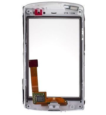 Сенсор (тачскрин) Sony Ericsson ST15i Xperia Mini и рамкой белый 00559 фото
