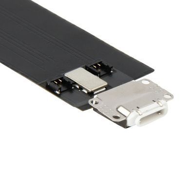 Шлейф для Apple iPad Pro 12.9 2017 (A1670, A1671) с разъемом зарядки белый 12159 фото