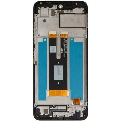 Дисплей для ZTE Blade V60, Nubia V60 з рамкою чорний Оригінал Китай 33510 фото